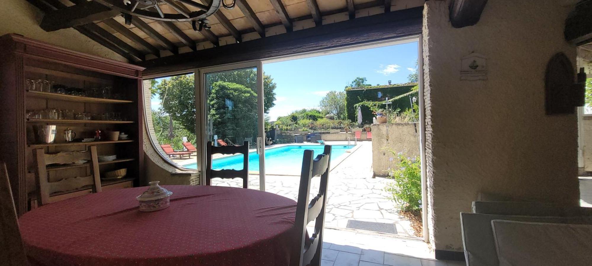 Le Domaine Du Soulier -Gite Et Chambres D'Hotes - La Maison Du Gardien Tornac Bagian luar foto